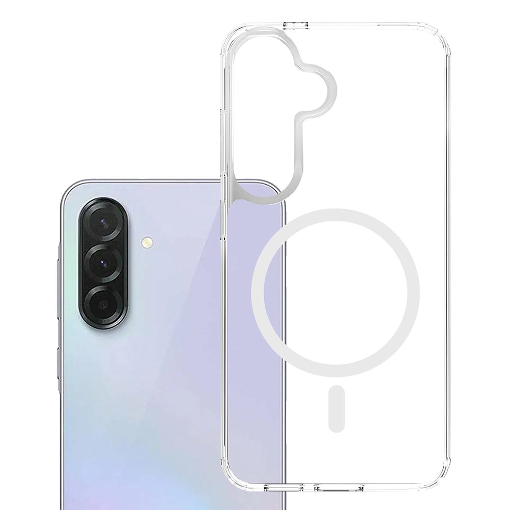 Pouzdro MagSafe pro Samsung Galaxy A37 5G, 3MK, Armor MagCase, Průhledné
