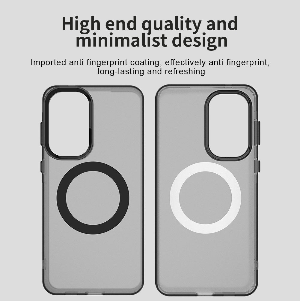 Pouzdro MagSafe pro Samsung Galaxy A37 5G, Techsuit, CandyCase, Černá