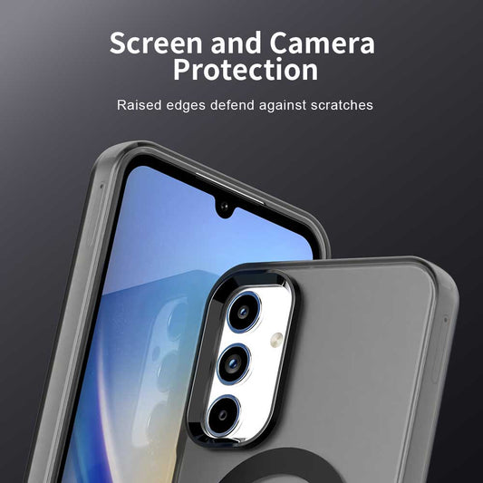 MagSafe pouzdro pro Samsung Galaxy A55 5G A556, Techsuit, CandyCase, černé