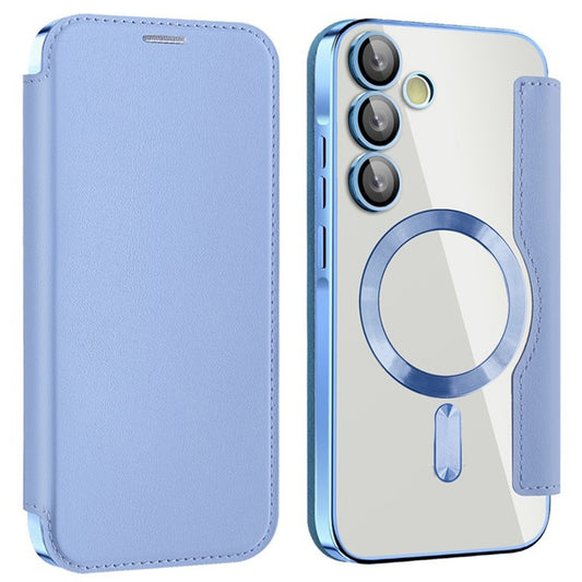 MagSafe pouzdro pro Samsung Galaxy A55 5G A556, Techsuit, SmartMag Book, modré