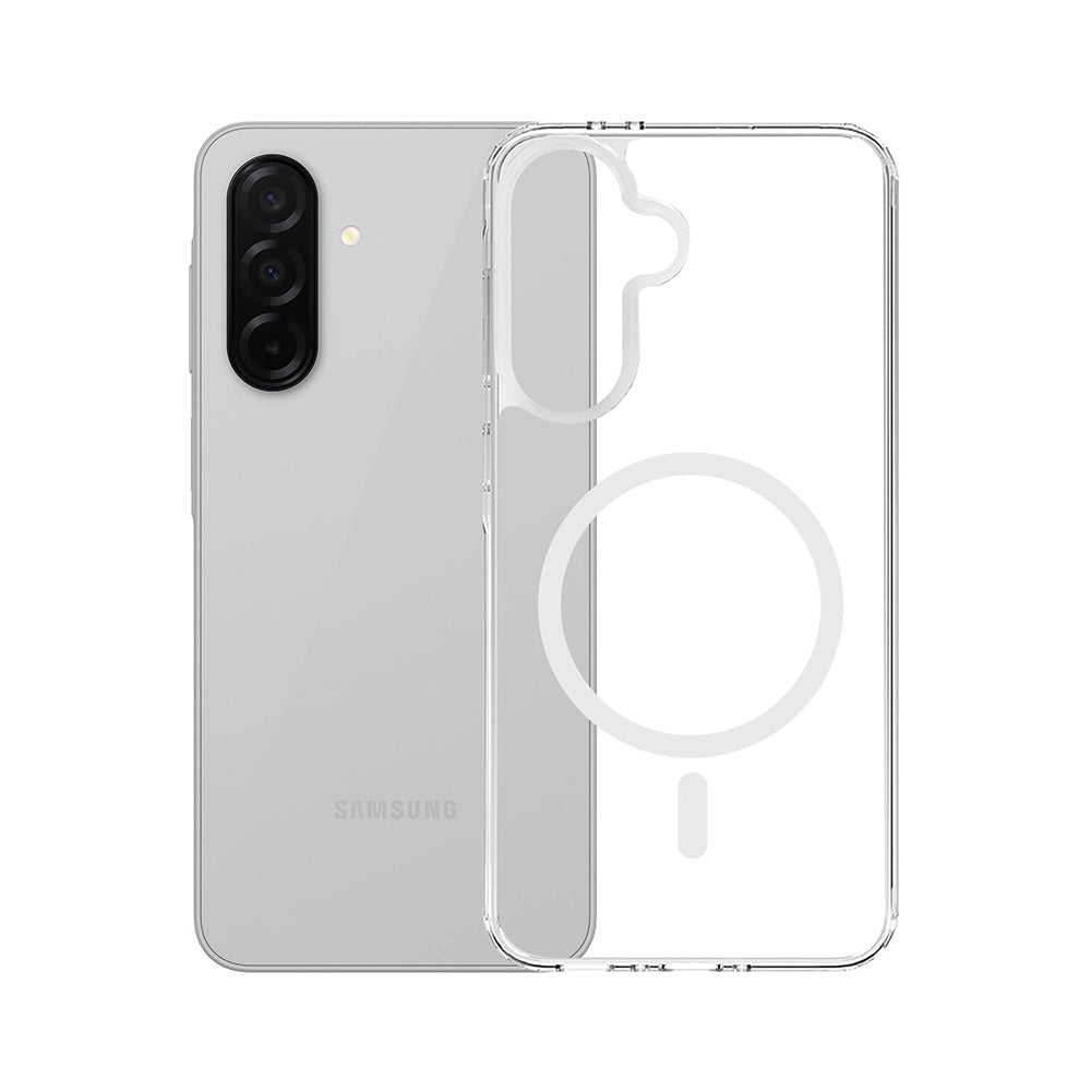 Pouzdro MagSafe pro Samsung Galaxy A56 A566 / A36 A366, 3MK, Armor MagCase, Průhledné