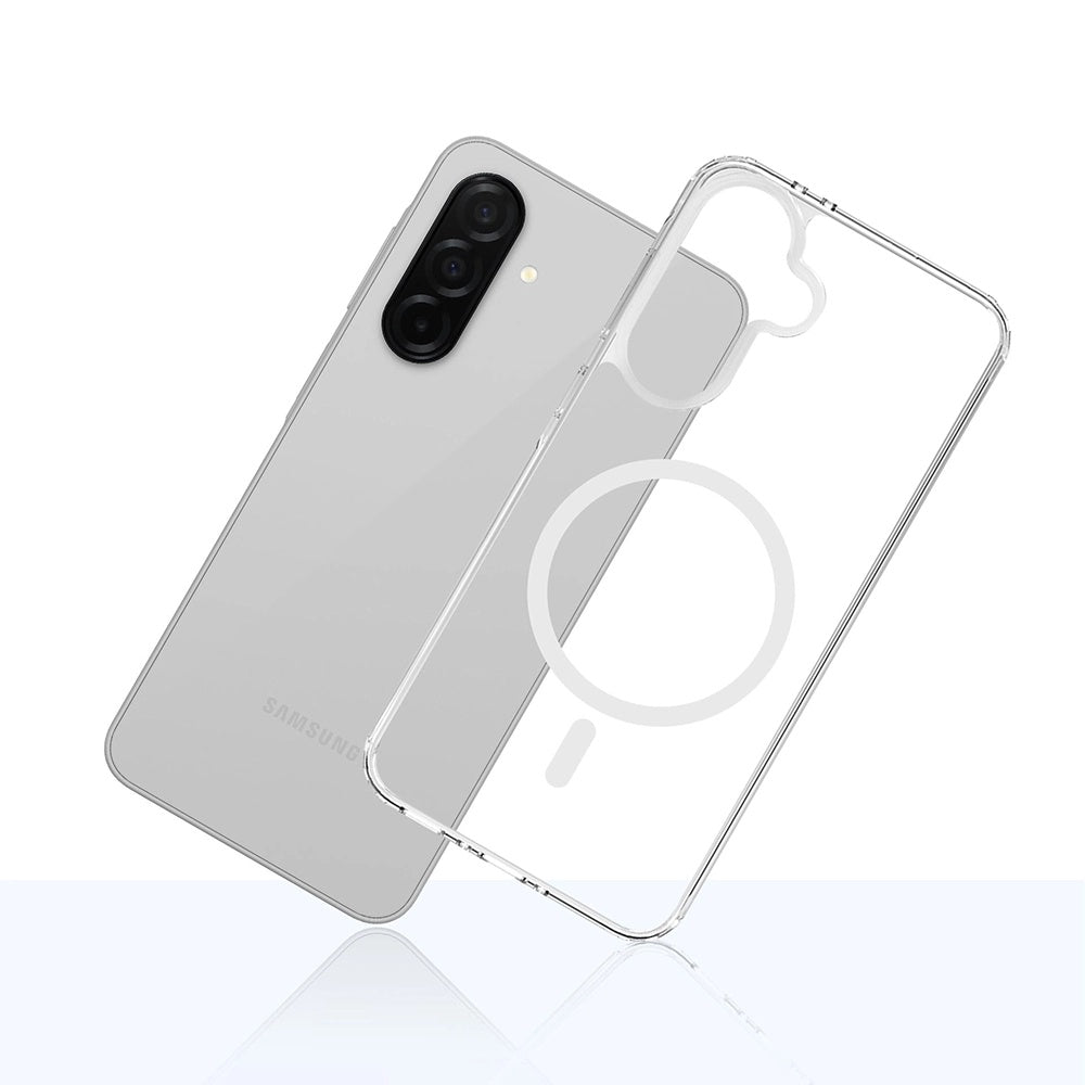 Pouzdro MagSafe pro Samsung Galaxy A56 A566 / A36 A366, 3MK, Armor MagCase, Průhledné