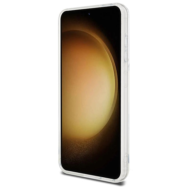 Pouzdro MagSafe pro Samsung Galaxy S24 S921, Karl Lagerfeld, IML Ikonik Karl, Průhledné