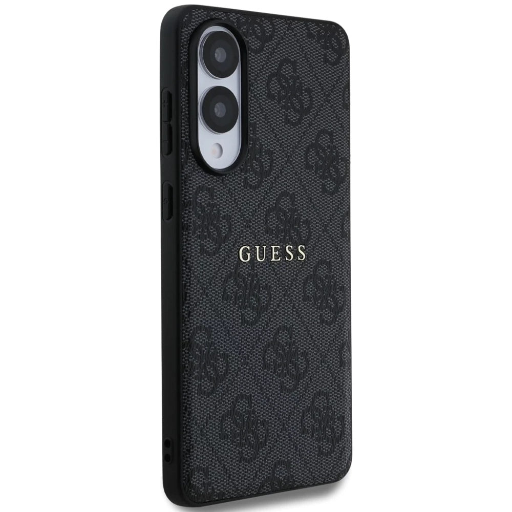 Pouzdro MagSafe pro Samsung Galaxy S25 Edge S937, Guess, 4G Ring Classic Logo, Černá