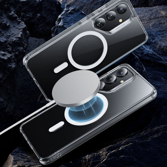 Pouzdro MagSafe pro Samsung Galaxy S25+ S936, ESR, Classic Hybrid, Průhledné