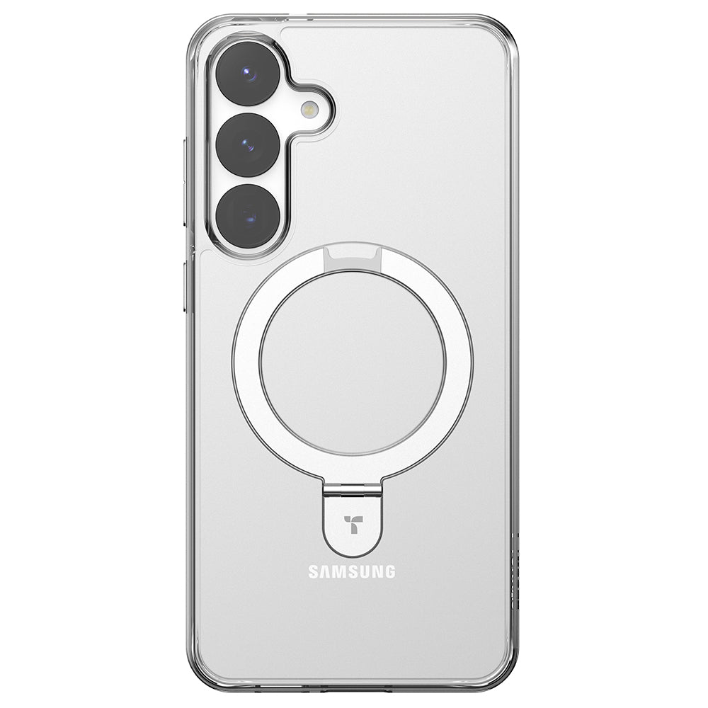 Pouzdro MagSafe pro Samsung Galaxy S25+ S936, Torras, Ostand, Průhledné