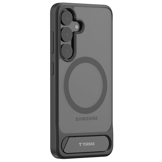 MagSafe pouzdro pro Samsung Galaxy S25+ S936, Torras, Pstand, černé
