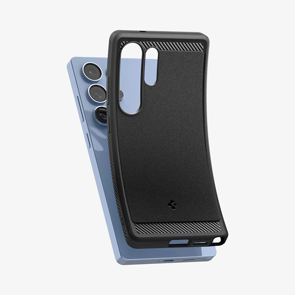Pouzdro MagSafe pro Samsung Galaxy S25 Ultra S938, Spigen, Rugged Armor, Matně černé ACS08951