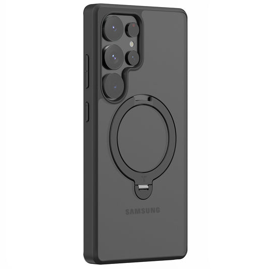 MagSafe pouzdro pro Samsung Galaxy S25 Ultra S938, Torras, Ostand Spin, černé