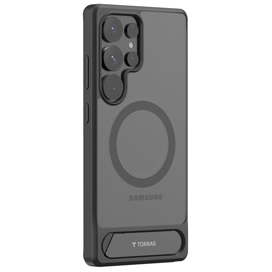 MagSafe pouzdro pro Samsung Galaxy S25 Ultra S938, Torras, Pstand, černé