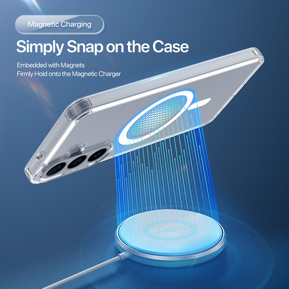 MagSafe pouzdro pro Samsung Galaxy S26 FE S741, DUX DUCIS, Klin, Průhledné