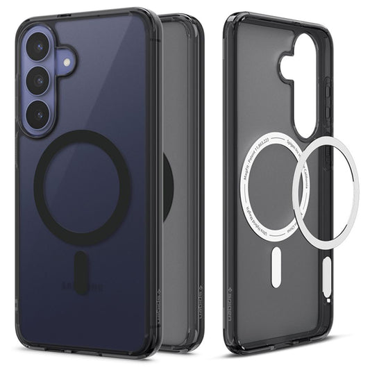MagSafe pouzdro pro Samsung Galaxy S26 FE S741, Spigen, Ultra Hybrid, Černá Satinovaná ACS11637