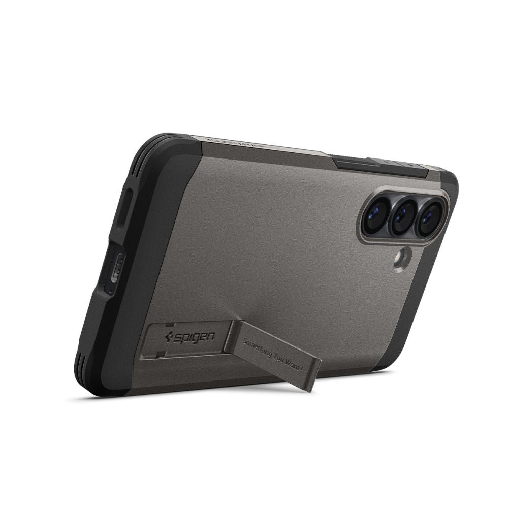 Pouzdro MagSafe pro Samsung Galaxy S26 Plus S947, Spigen, Tough Armor, Šedé ACS10714