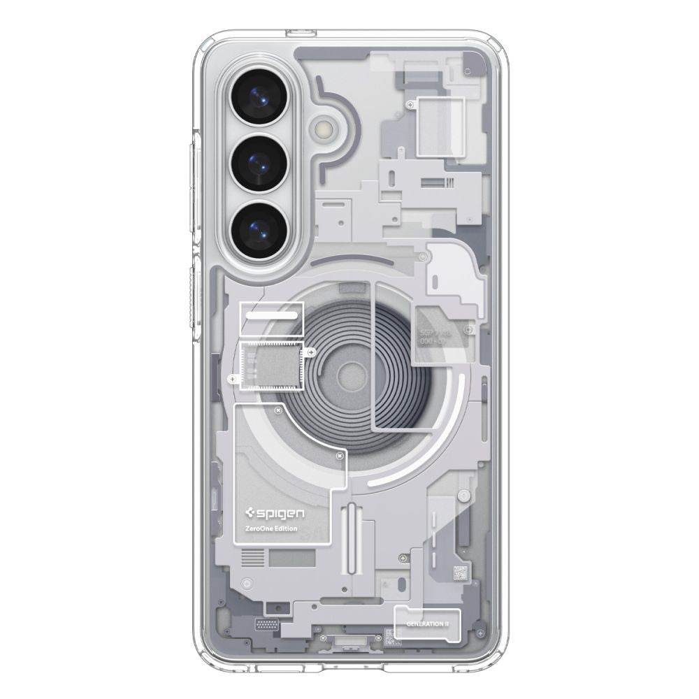 Pouzdro MagSafe pro Samsung Galaxy S26 Plus S947, Spigen, Ultra Hybrid Zero One, Bílá ACS10712