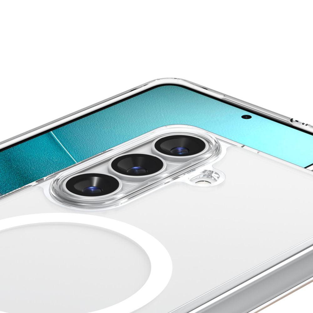 Pouzdro MagSafe pro Samsung Galaxy S26 Plus S947, Spigen, Ultra Hybrid, Průhledné Bílé ACS10709