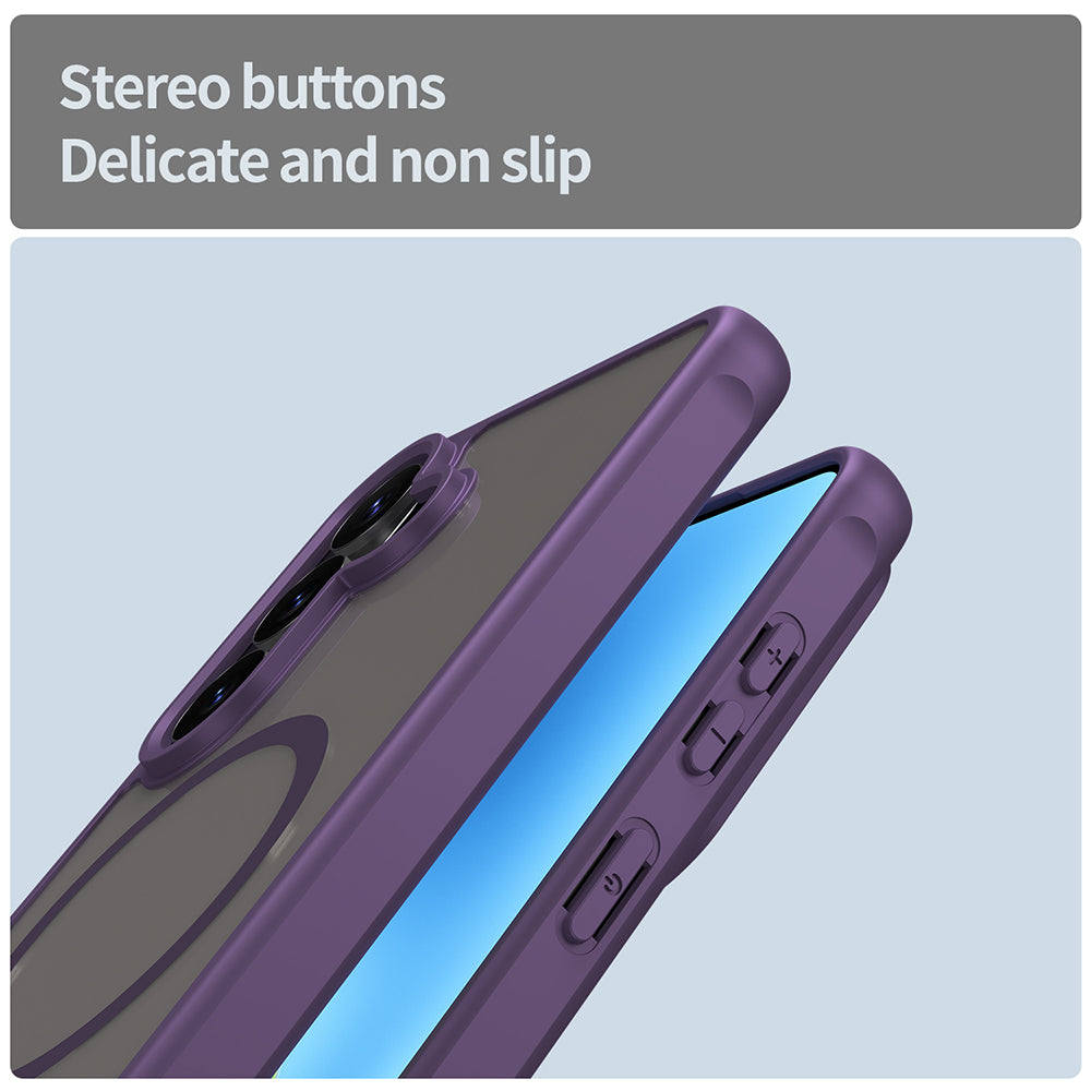 MagSafe Case for Samsung Galaxy S26 Plus S947, Techsuit, HaloFrost II, Purple