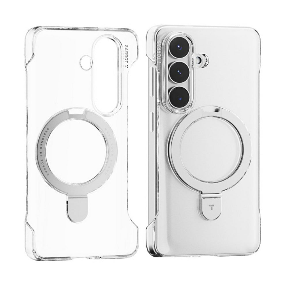 Pouzdro MagSafe pro Samsung Galaxy S26 S942, Torras, Ostand Slim, Průhledné