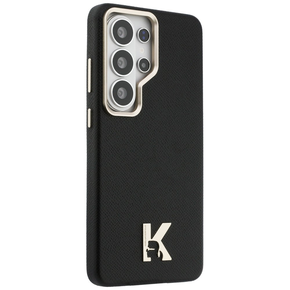 Pouzdro MagSafe pro Samsung Galaxy S26 Ultra S948, Karl Lagerfeld, Karl Head Logo, Černá