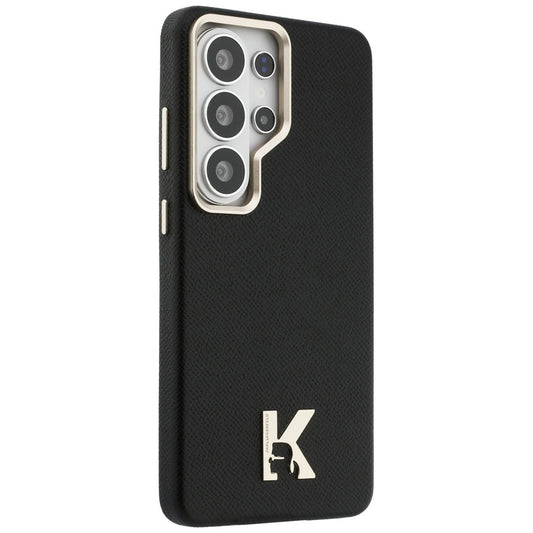 Pouzdro MagSafe pro Samsung Galaxy S26 Ultra S948, Karl Lagerfeld, Karl Head Logo, Černá