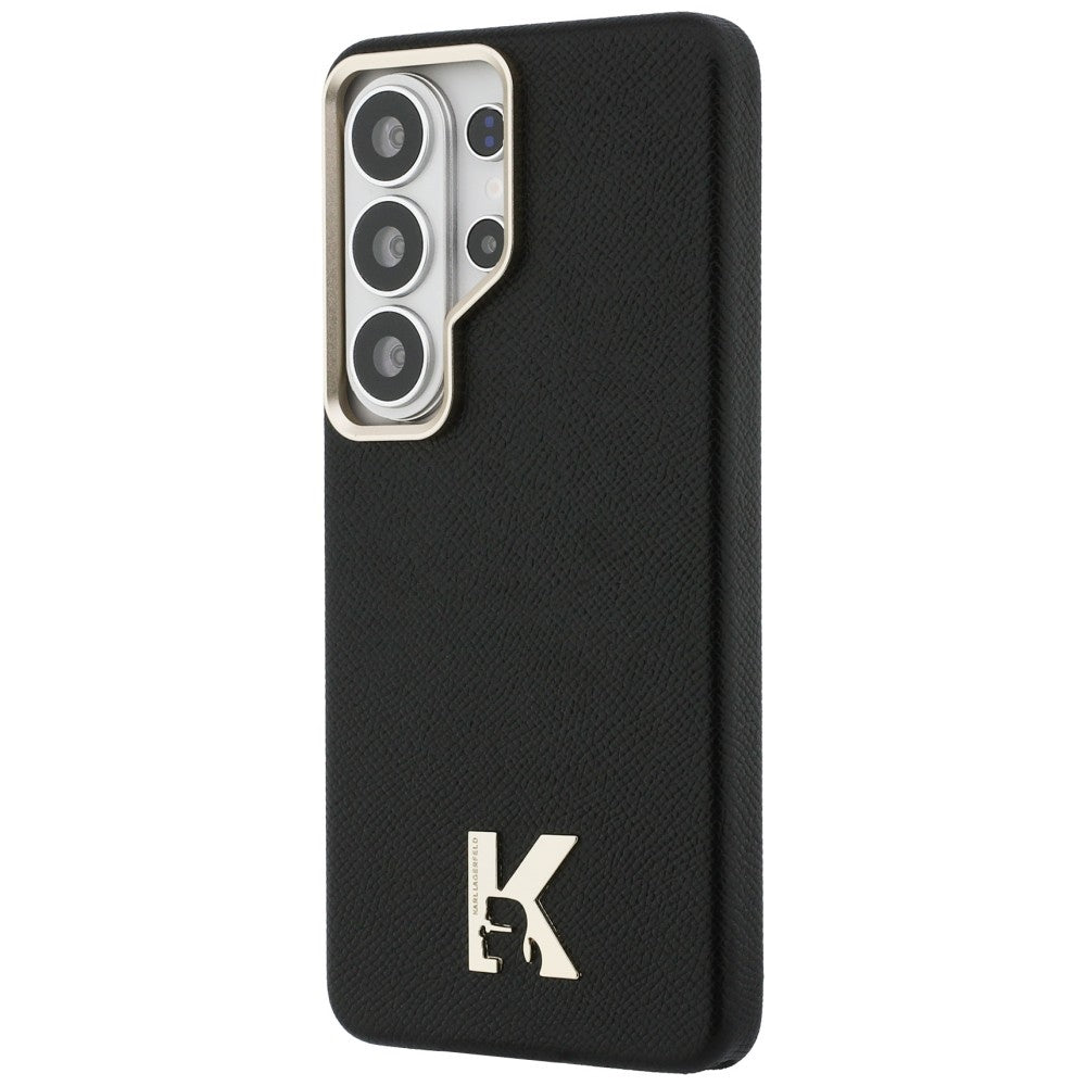 Pouzdro MagSafe pro Samsung Galaxy S26 Ultra S948, Karl Lagerfeld, Karl Head Logo, Černá