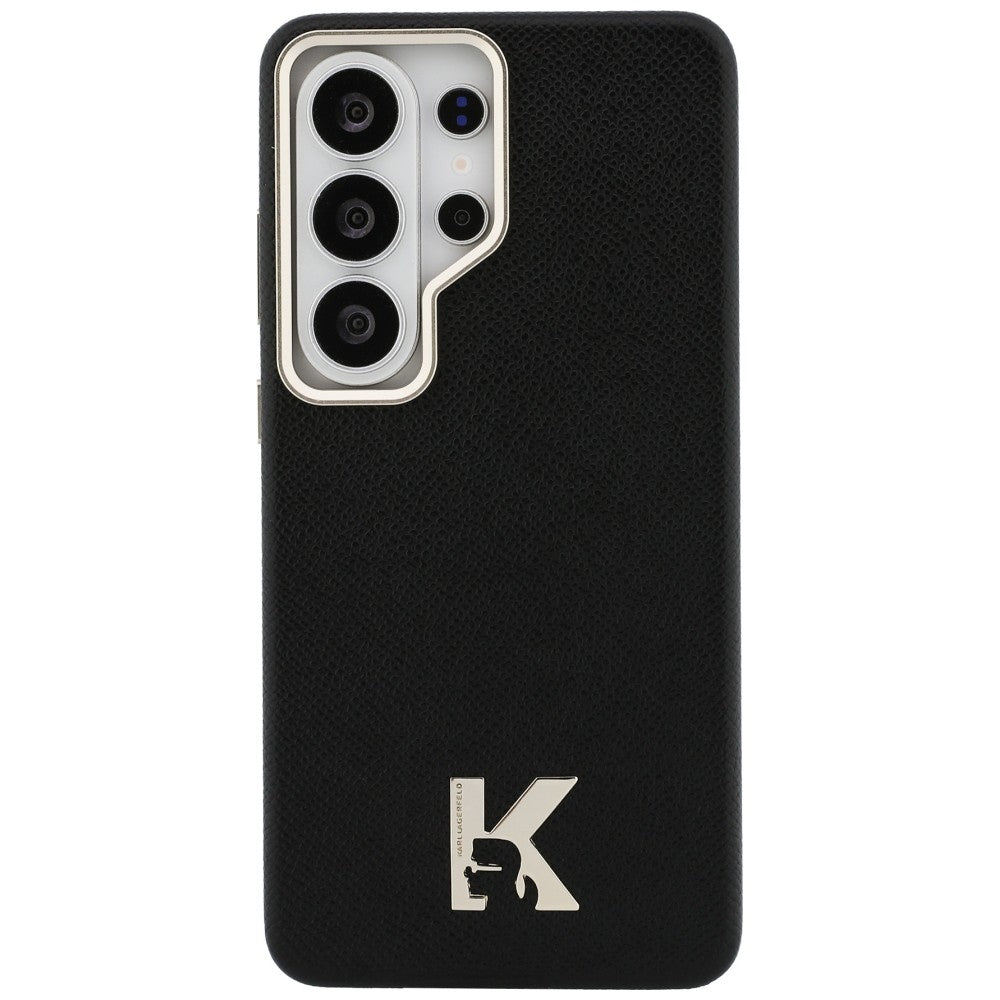 Pouzdro MagSafe pro Samsung Galaxy S26 Ultra S948, Karl Lagerfeld, Karl Head Logo, Černá