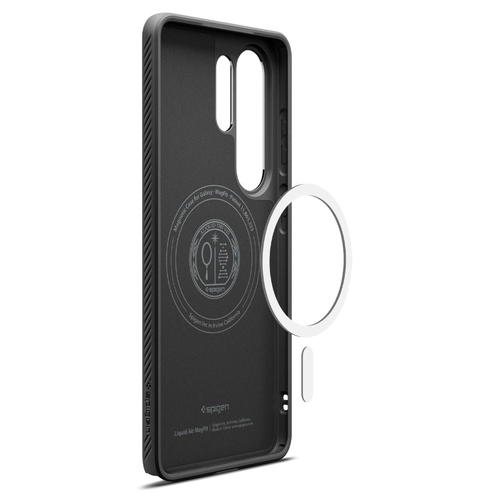 Pouzdro MagSafe pro Samsung Galaxy S26 Ultra S948, Spigen, Liquid Air, Matně černé ACS10674