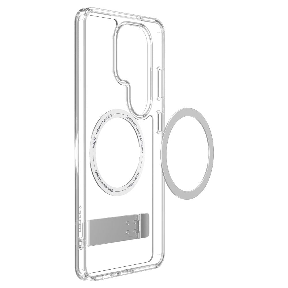 Pouzdro MagSafe pro Samsung Galaxy S26 Ultra S948, Spigen, Ultra Hybrid S, Průhledné Bílé ACS11032