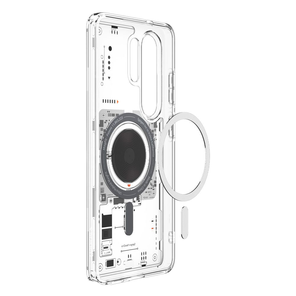 Pouzdro MagSafe pro Samsung Galaxy S26 Ultra S948, Spigen, Ultra Hybrid Neo One, Transparentní ACS11206