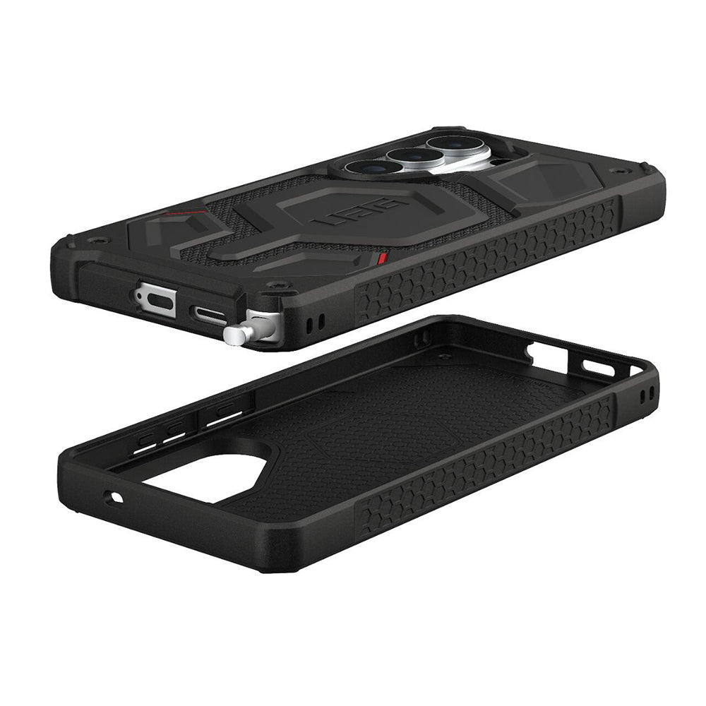 MagSafe Case for Samsung Galaxy S26 Ultra S948, Urban Armor Gear, Monarch Pro Kevlar, Black