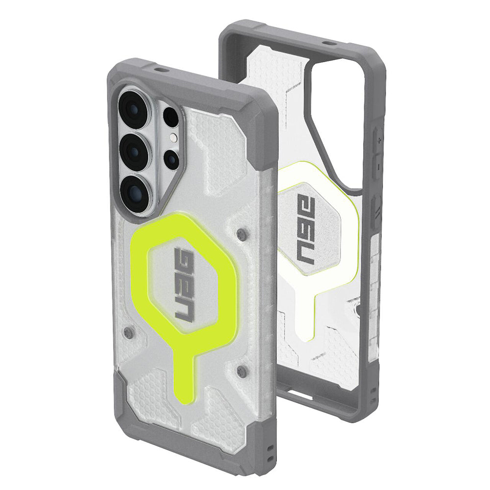 MagSafe Case for Samsung Galaxy S26 Ultra S948, Urban Armor Gear, Pathfinder Clear, Green