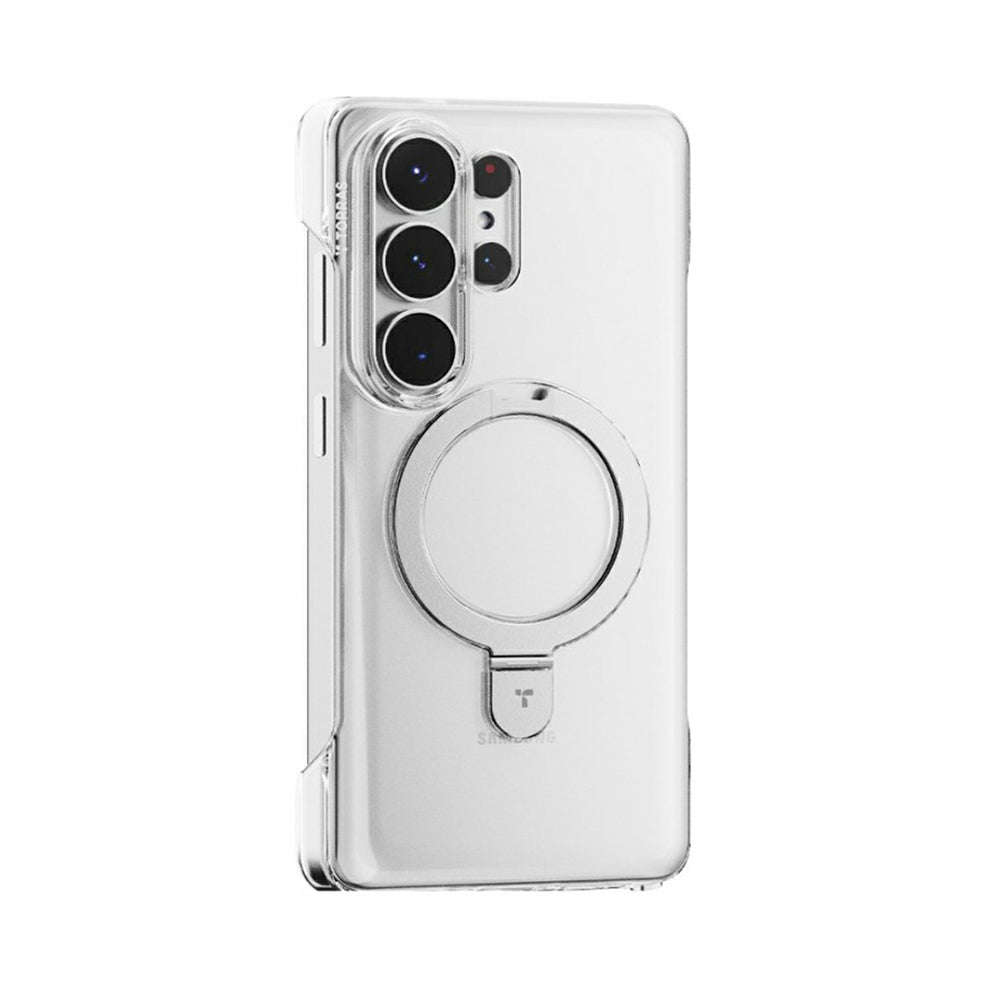 Pouzdro MagSafe pro Samsung Galaxy S26 Ultra S948, Torras, Ostand Slim, Průhledné