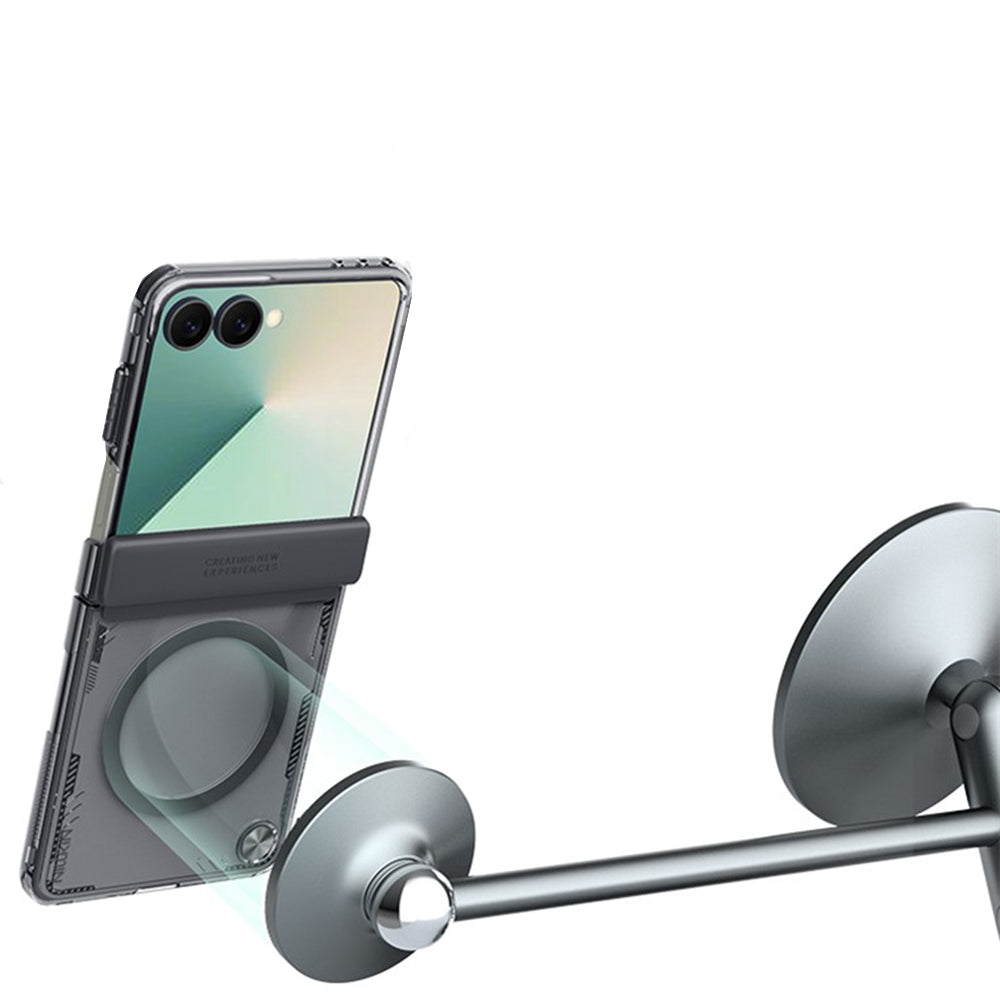 MagSafe pouzdro pro Samsung Galaxy Z Flip7 F766, Nillkin, Iceblade, Hnědá