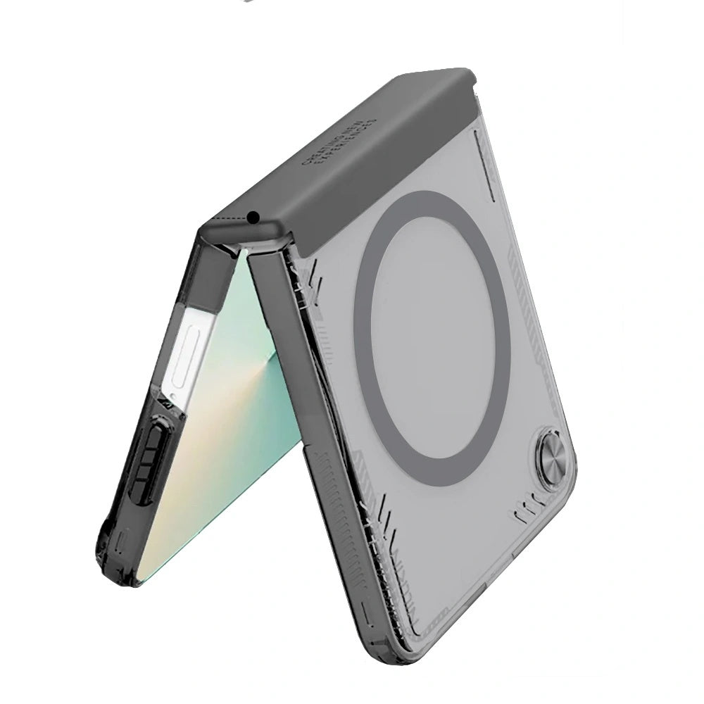 MagSafe pouzdro pro Samsung Galaxy Z Flip7 F766, Nillkin, Iceblade, Černá