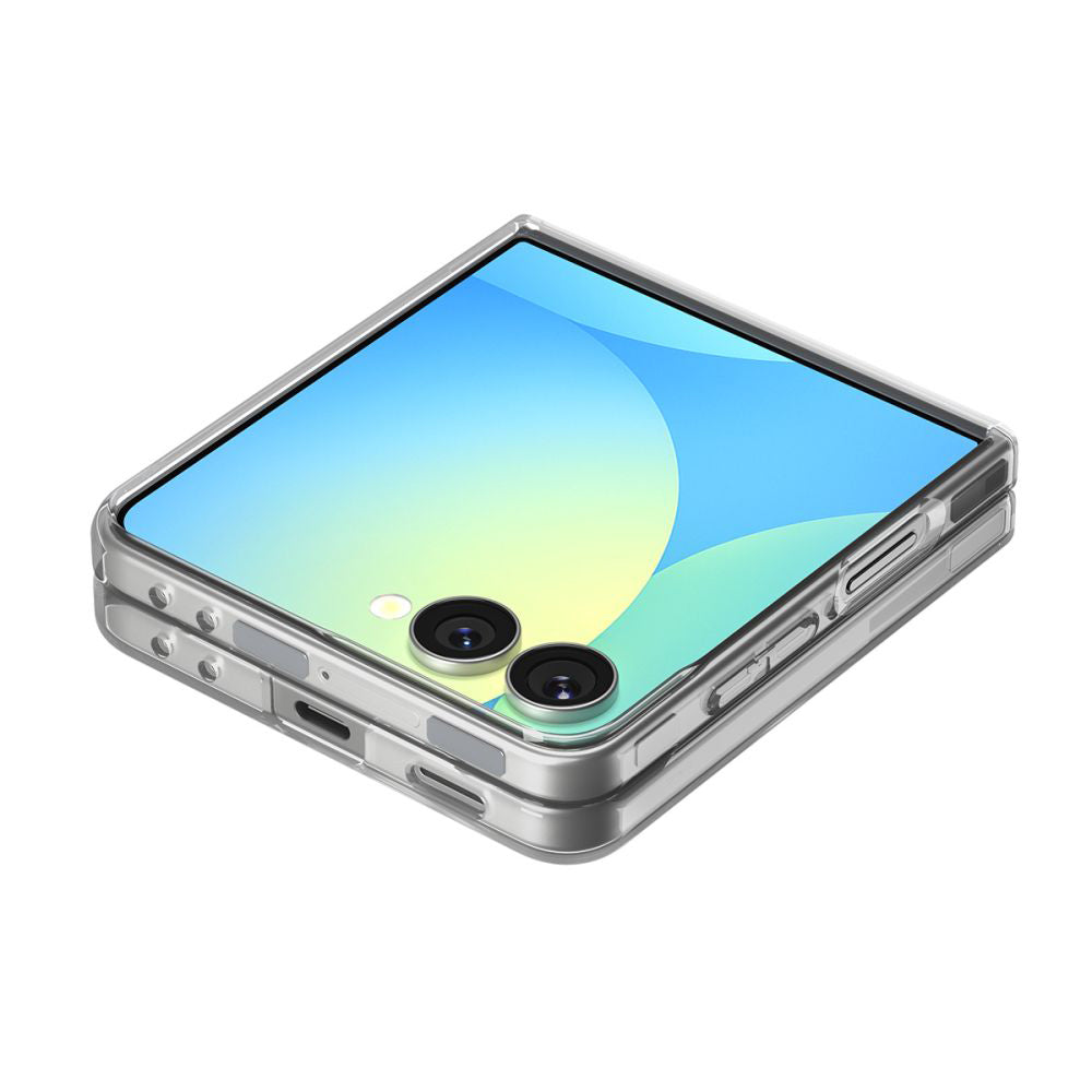 MagSafe pouzdro pro Samsung Galaxy Z Flip7 F766, Spigen, Air Skin, průhledné ACS09556
