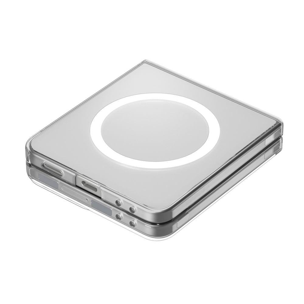 MagSafe pouzdro pro Samsung Galaxy Z Flip7 F766, Spigen, Air Skin, průhledné ACS09556