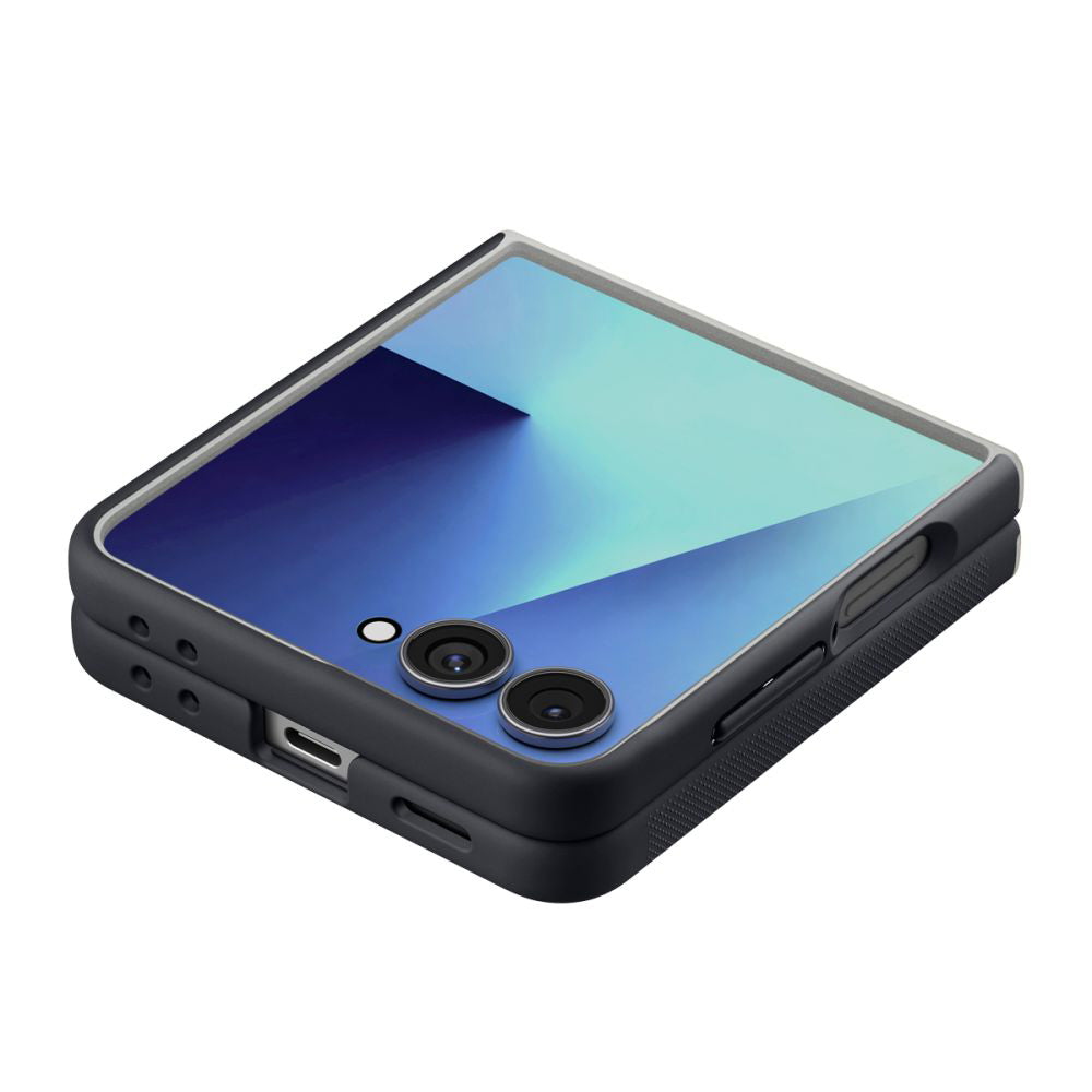 Pouzdro MagSafe pro Samsung Galaxy Z Flip7 F766, Spigen, Caseology Nano Pop, Černá ACS11158