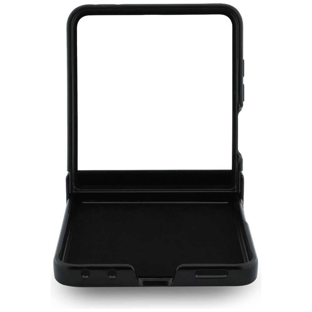 MagSafe pouzdro pro Samsung Galaxy Z Flip8 F776, Guess, Ring Stand Grained Classic Logo, Béžová