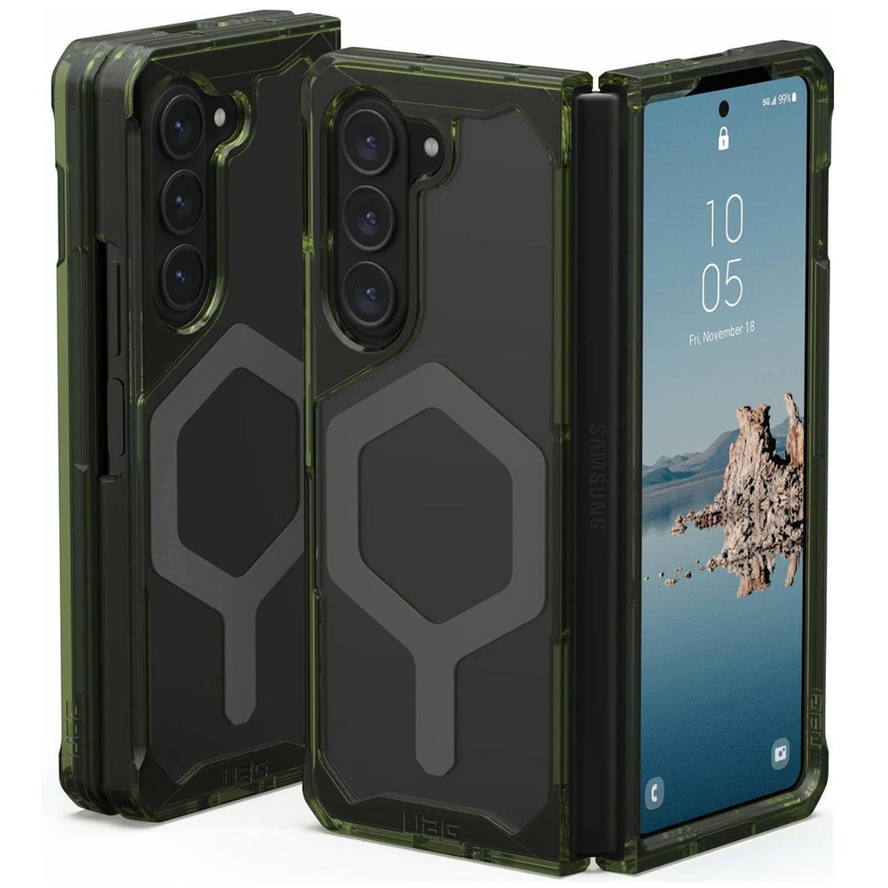 MagSafe pouzdro pro Samsung Galaxy Z Fold5 F946, Urban Armor Gear, Plyo Pro, Zelenošedá