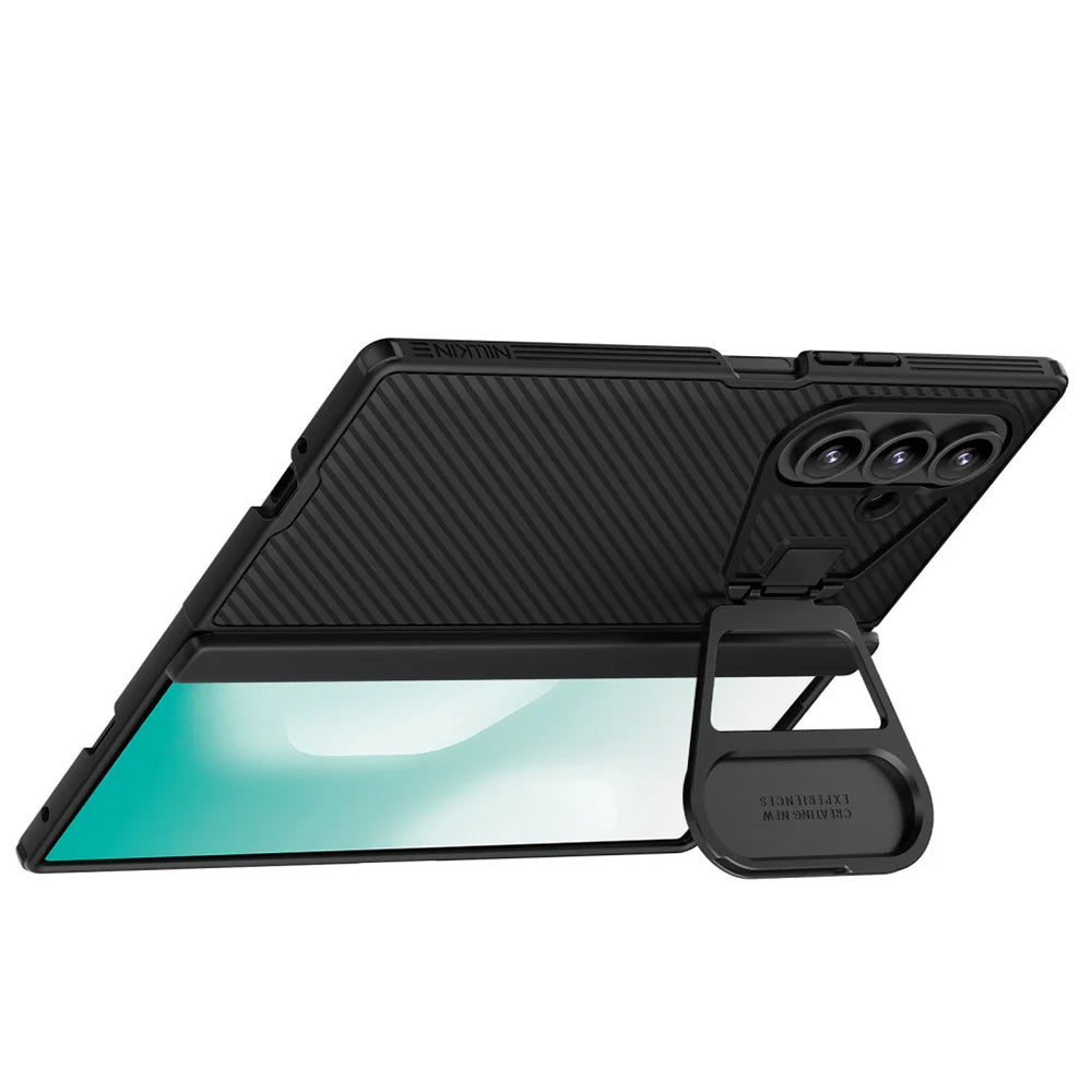 MagSafe pouzdro pro Samsung Galaxy Z Fold7 F966, Nillkin, CamShield Prop s kovovým krytem objektivu, černé