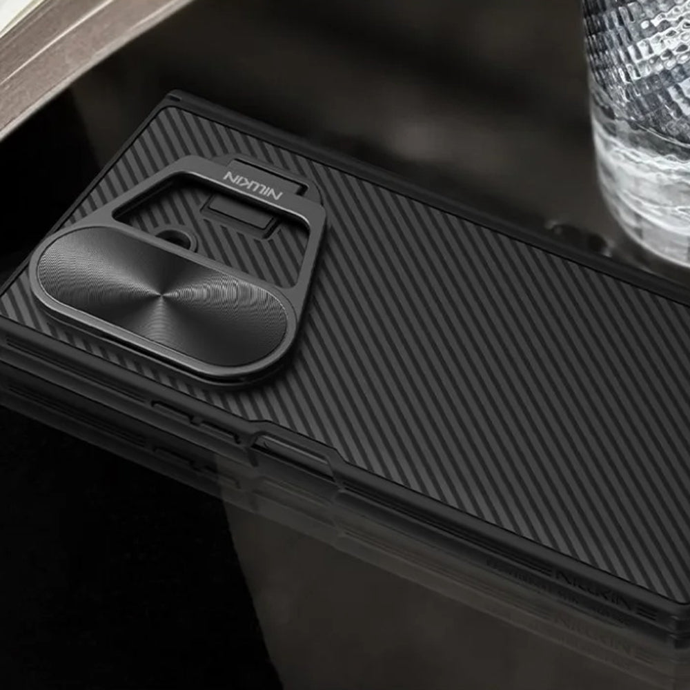 MagSafe pouzdro pro Samsung Galaxy Z Fold7 F966, Nillkin, CamShield Prop s kovovým krytem objektivu, černé