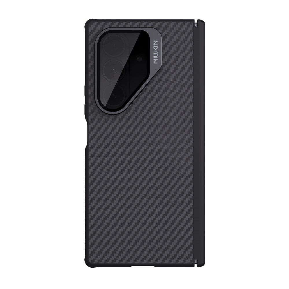 MagSafe pouzdro pro Samsung Galaxy Z Fold7 F966, Nillkin, CarboProp s průhledným černým krytem čočky, černé