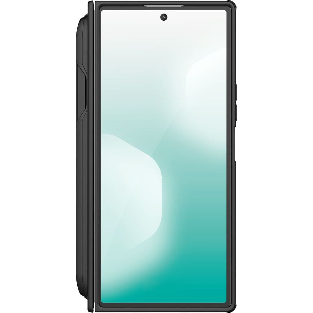MagSafe pouzdro pro Samsung Galaxy Z Fold7 F966, Nillkin, Super Frosted Shield s držákem na pero, černé