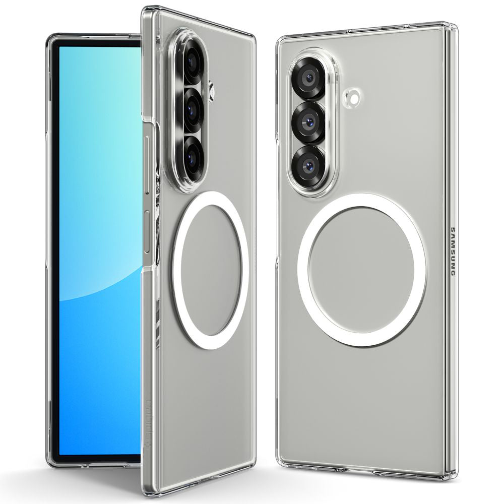 Pouzdro MagSafe pro Samsung Galaxy Z Fold7 F966, Spigen, Air Skin, Průhledné ACS09545