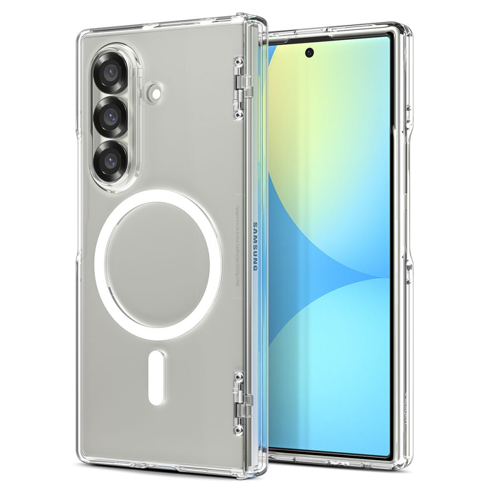 Pouzdro MagSafe pro Samsung Galaxy Z Fold7 F966, Spigen, Ultra Hybrid Pro, Transparentní ACS09546