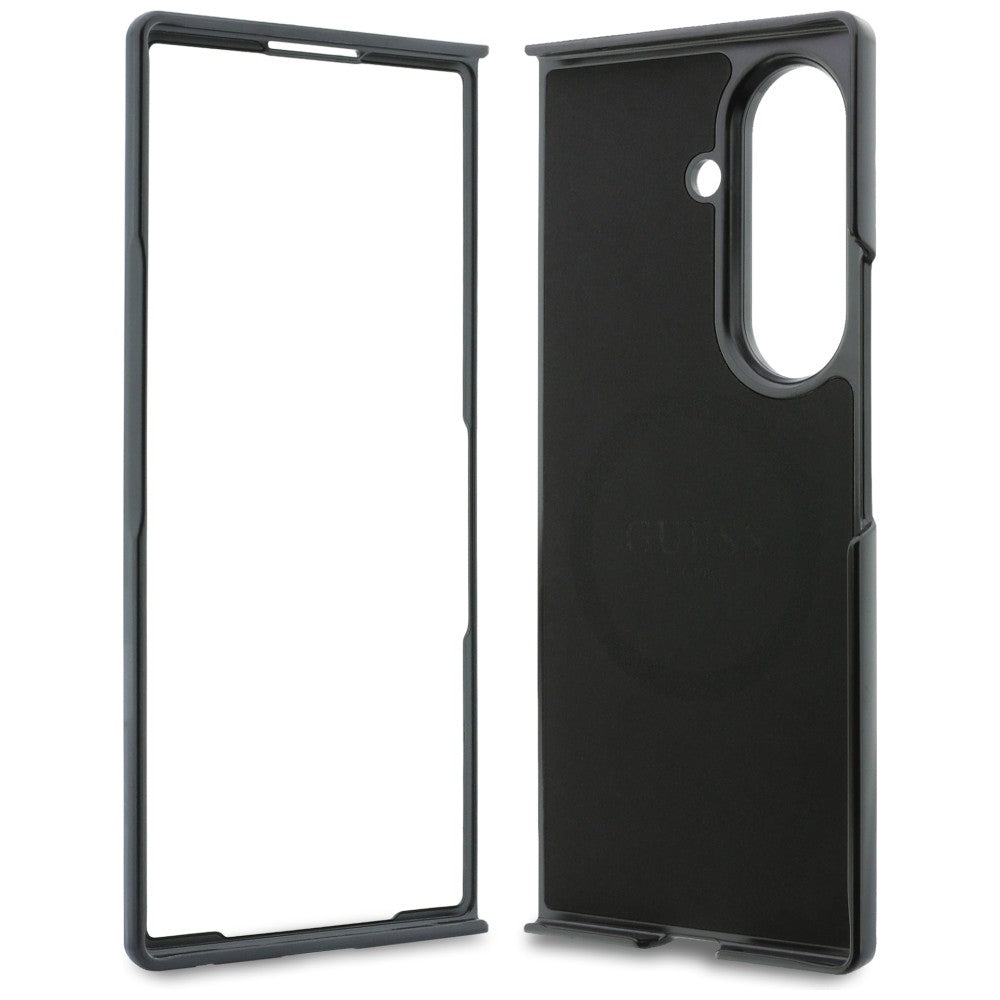MagSafe pouzdro pro Samsung Galaxy Z Fold8 Ultra F976, Guess, 4G Leather Classic, černé
