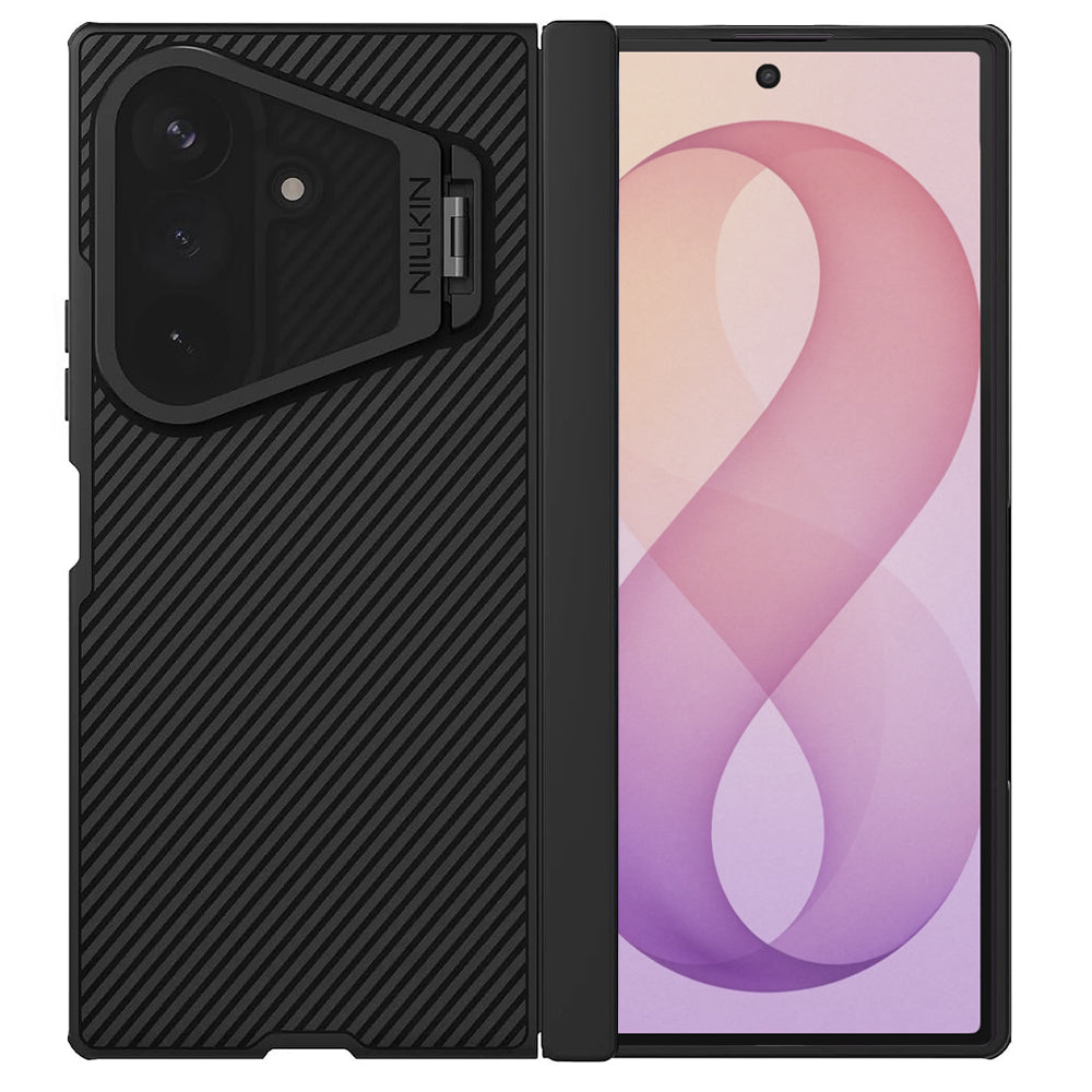 MagSafe pouzdro pro Samsung Galaxy Z Fold8 Ultra F976, Nillkin, CamShield Prop s průhledným černým krytem čočky, černé