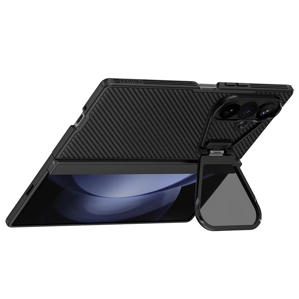 MagSafe pouzdro pro Samsung Galaxy Z Fold8 Ultra F976, Nillkin, CamShield Prop s průhledným černým krytem čočky, černé