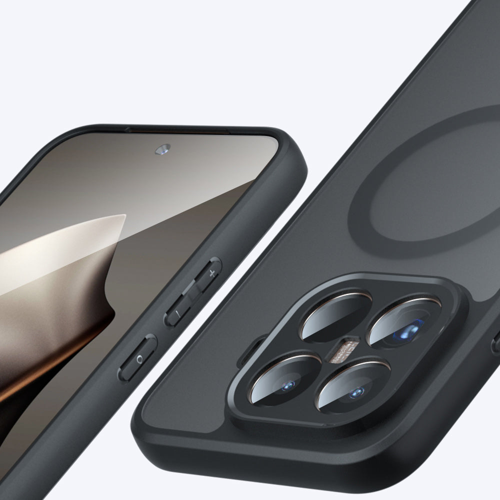 Pouzdro MagSafe pro Xiaomi 15T Pro, Techsuit, PureFrost, Saténově černé