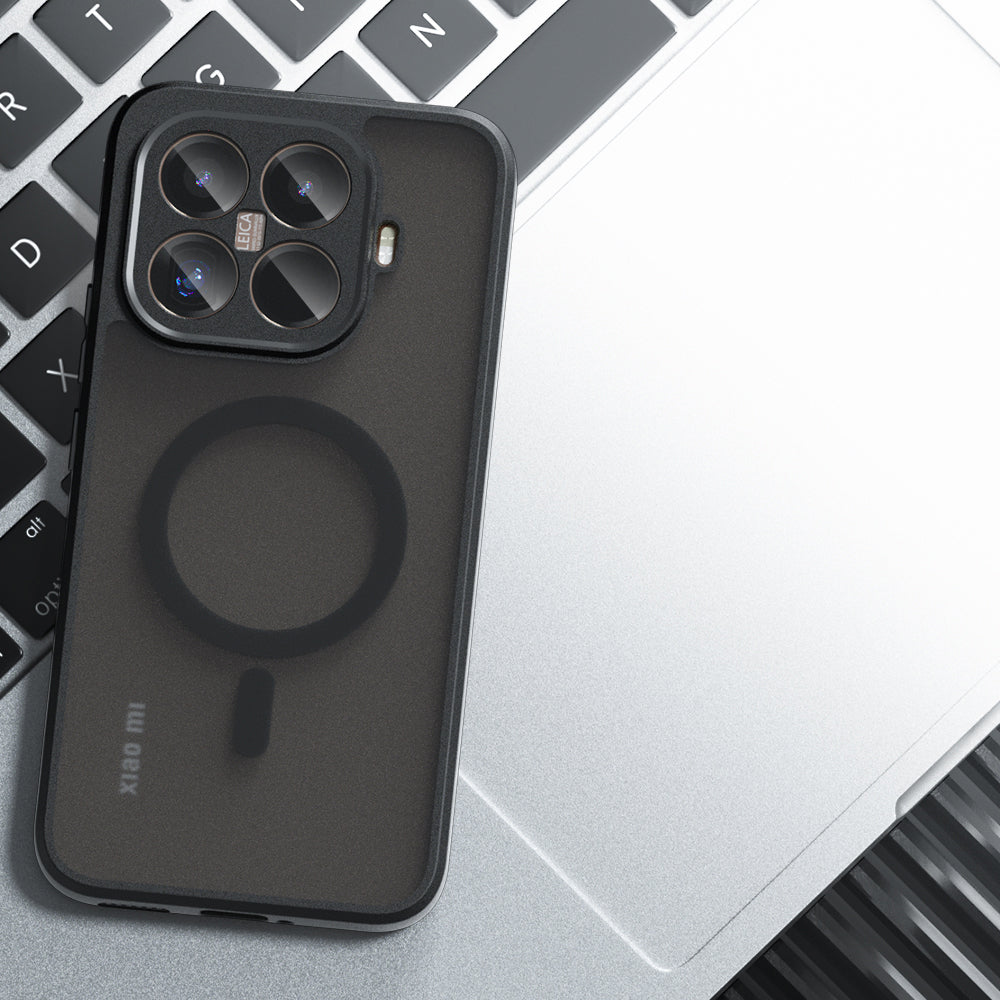Pouzdro MagSafe pro Xiaomi 15T Pro, Techsuit, PureFrost, Saténově černé