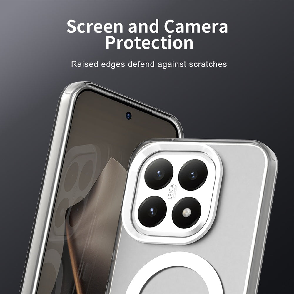 Pouzdro MagSafe pro Xiaomi 15T, Techsuit, CandyCase, Bílá
